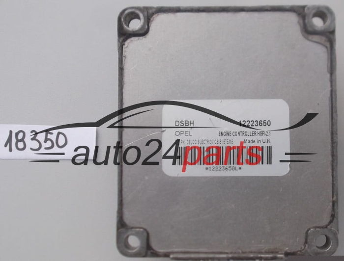 KOMPUTER STEROWNIK SILNIKA OPEL  1.4 Z14XE 1.6 Z16XE Z16SE DELPHI DELCO 12223650 DSBH
