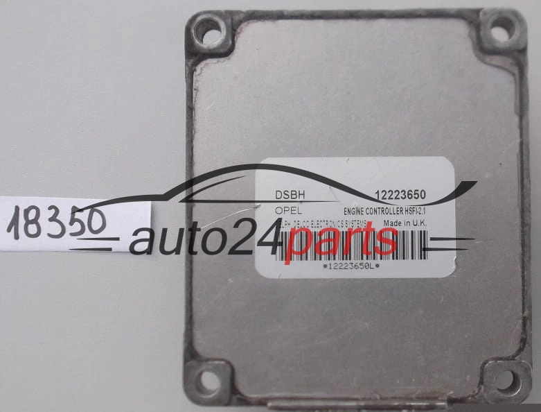 KOMPUTER STEROWNIK SILNIKA OPEL  1.4 Z14XE 1.6 Z16XE Z16SE DELPHI DELCO 12223650 DSBH