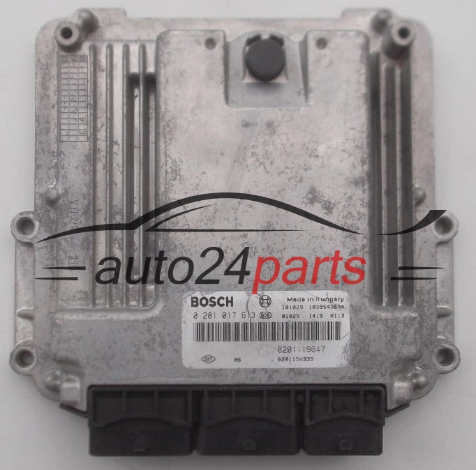 ECU CENTRALITA DE MOTOR  RENAULT LAGUNA 2.0 DCI BOSCH 0 281 017 613