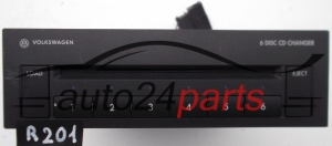 RADIO 6 DISC CD ZMIENIARKA VOLKSWAGEN  GOLF  1K0 035 110 B / 1K0035110B - R201