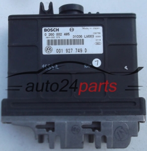 STEROWNIK SKRZYNI AUTOMATYCZNEJ VOLKSWAGEN POLO BOSCH 0 260 002 485, 0260002485, 001 927 749 D, 001927749D - 15552