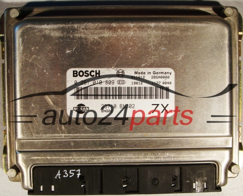 KOMPUTER STEROWNIK SILNIKA NISSAN ALMERA 2.2 DTI BOSCH 0 281 010 809,  23710 BN302