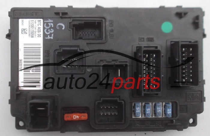 KOMFORTSTEUERGERÄT BSC CITROEN PEUGEOT S120017005B, 9662007580