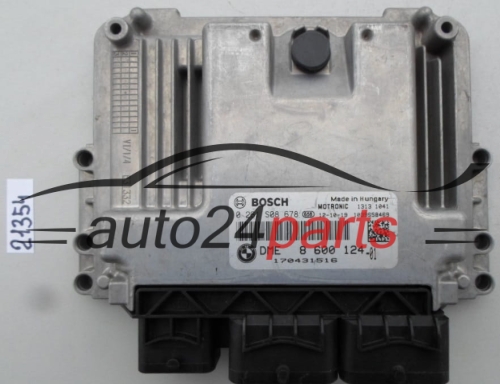 MOTORSTEUERGERÄT ECU STEUERGERAT BMW MINI COOPER BOSCH 0 261 S08 678, 0261S08678, DME 8 600 124, DME8600124, 8600124