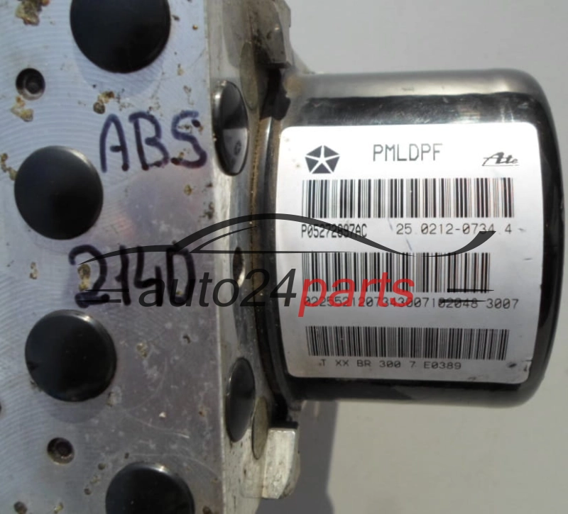 ABS POMPA CHRYSLER P05272897AC, 25.0212-0734.4, 25021207344, 2417880