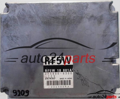 MOTORSTEUERGERÄT ECU STEUERGERAT MAZDA PREMACY 2.0TD, 275800-6300, 2758006300, RF5W 18 881A, RF5W18881A 