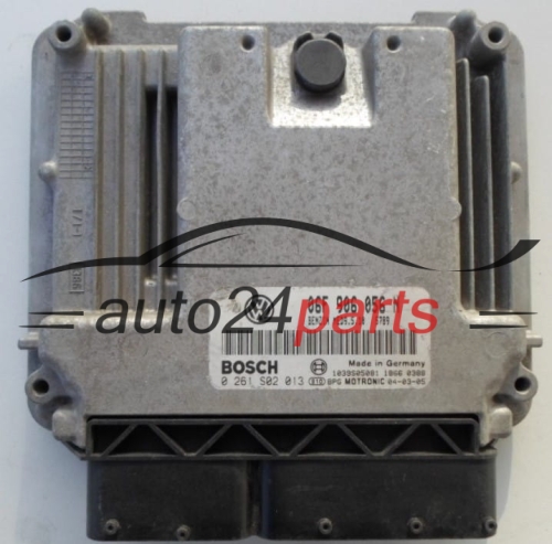 MOTORSTEUERGERÄT ECU STEUERGERÄT VOLKSWAGEN TOURAN 2.0 FSI BOSCH 0 261 S02 013, 06F 906 056 N