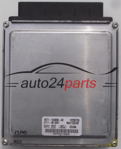KOMPUTER STEROWNIK SILNIKA FORD MONDEO 4S71-12A650-AE, 4S7112A650AE, 12235725, R0411C018F - 13140