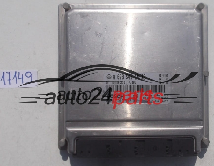 ECU CENTRALITA DE MOTOR MERCEDES W168 1.7 CDI BOSCH 0 281 010 118, 0281010118, A 028 545 19 32, A0285451932, 0285451932 