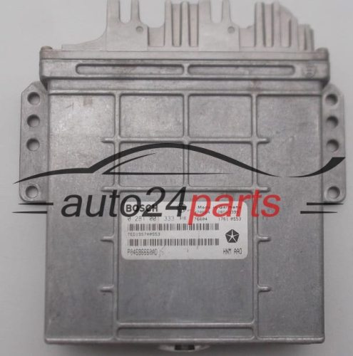 MOTORSTEUERGERÄT ECU STEUERGERÄT CHRYSLER VOYAGER 2.5 TDI BOSCH 0281001333, 0 281 001 333, TED 155700553, P04686660AD