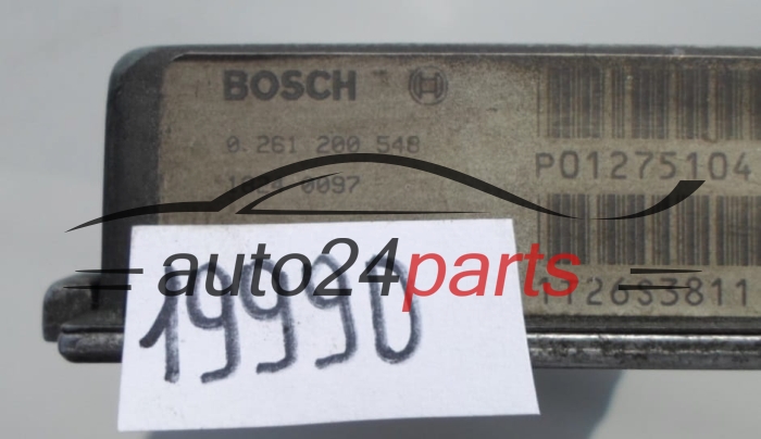 KOMPUTER STEROWNIK SILNIKA VOLVO 850 T5 2.0 TURBO BOSCH 0 261 200 548, 0261200548, 1267358087 