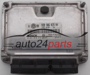 MOTORSTEUERGERÄT ECU STEUERGERAT VOLKSWAGEN GOLF BOSCH 0 281 010 976, 0281010976, 038 906 019 HH, 038906019HH, 28SA5598 