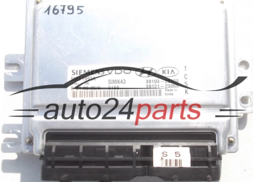 ECU CENTRALITA DE MOTOR KIA SPORTAGE 2.0 SIEMENS 5WY1993A, 39103-23120, 3910323120, 39121-23050, 3912123050 