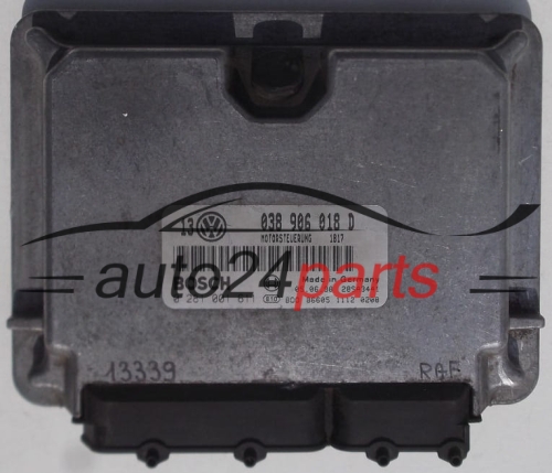 KOMPUTER STEROWNIK SILNIKA VW VOLKSWAGEN GOLF 1.9 TDI AGR 038 906 018 D, 038906018D, BOSCH 0 281 001 611, 0281001611