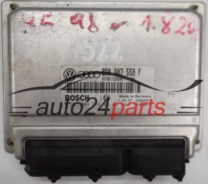 MOTORSTEUERGERÄT ECU STEUERGERÄT AUDI A4 VW PASSAT 1.8 8D0907558F, 8D0 907 558 F, BOSCH 0261204614, 0 261 204 614, MOTORSTEUERUNG D03 28SA4983