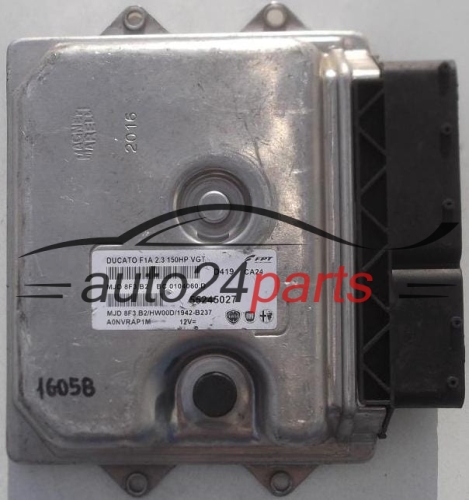 CALCULATEUR MOTEUR FIAT DUCATO 2.3 HPI MAGNETI MARELLI MJD 8F3.B2, MJD8F3B2, 55245027