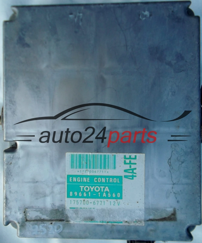 KOMPUTER STEROWNIK SILNIKA TOYOTA COROLLA 1.6 4A-FE 896611A560 1757006771