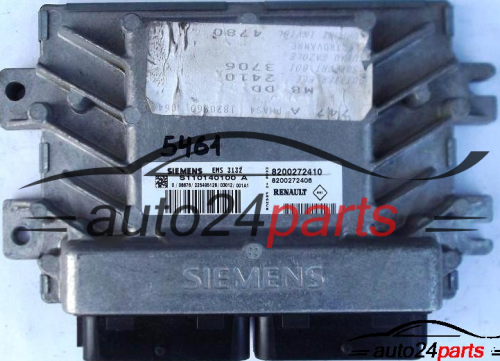 ECU CENTRALITA DE MOTOR RENAULT MEGANE SCENIC 1.6 SIEMENS EMS3132 S110140100A