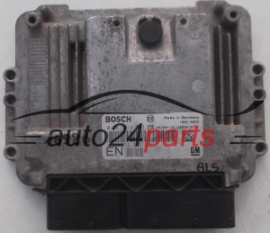 MOTORSTEUERGERÄT ECU STEUERGERÄT  OPEL ASTRA ZAFIRA 1.9 CDTI BOSCH 0 281 013 593, 0281013593, GM 55 205 621 EN, 55205621EN, 55205621 