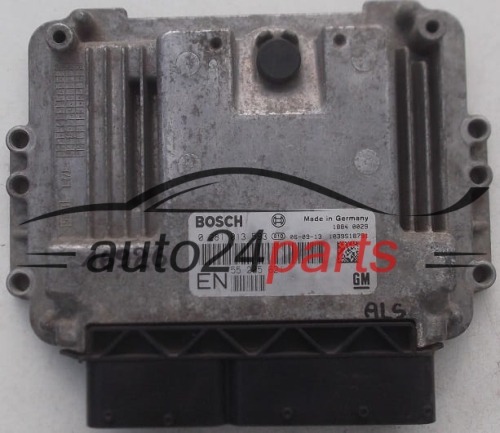 MOTORSTEUERGERÄT ECU STEUERGERÄT OPEL ASTRA ZAFIRA 1.9 CDTI BOSCH 0 281 013 593