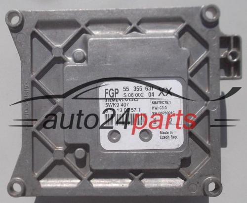 MOTORSTEUERGERÄT ECU STEUERGERÄT  OPEL VECTRA SIGNUM 1.8 Z18XER SIEMENS VDO 5WK9 407,  FGP 55 355 631 XX