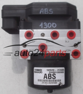 POMPE HYDRAULIQUE ET CALCULATEUR d'ABS HYUNDAI KIA COUPE TIBURON HMC 58920-2C600, 589202C600, MANDO BH60106900, 5WY7417A