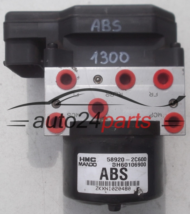 POMPE HYDRAULIQUE ET CALCULATEUR dABS HYUNDAI KIA COUPE TIBURON HMC 58920-2C600, 589202C600, MANDO BH60106900, 5WY7417A
