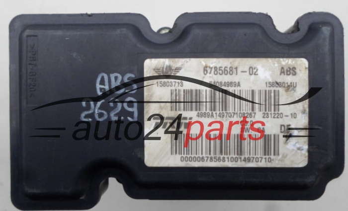 BOMBA HIDRAULICA Y CENTRALITA ABS BMW MINI TRW 6785681-02, 15803713, 68225030 