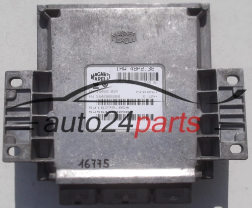 ECU CENTRALITA DE MOTOR PEUGEOT 206 MAGNETI MARELLI IAW 48P2.38, IAW48P238, 16469034, 9642606280, 16379054, 9644500980