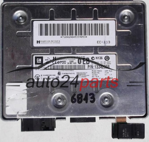  KOMPUTER STEROWNIK BLUETOOTH OPEL INSIGNIA 2.0 TURBO 13342398 EB