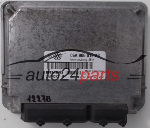 MOTORSTEUERGERÄT ECU STEUERGERAT VW VOLKSWAGEN GOLF 1.6 AKL 06A 906 019 AS, 06A906019AS, SIEMENS 5WP4372 04, 5WP437204 