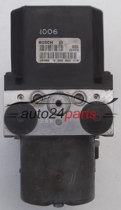 Pompa abs i sterownik PEUGEOT CITROEN FIAT 0265225165 1494680080 0265950075