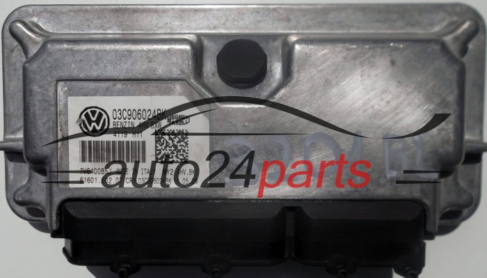 MOTORSTEUERGERÄT ECU STEUERGERÄT VOLKSWAGEN SEAT IBIZA 1.4 MAGNETI MARELLI MY2 4HV.BK, MY24HVBK, 03C 906 024 BK, 03C906024BK, 61601.502.07, 6160150207