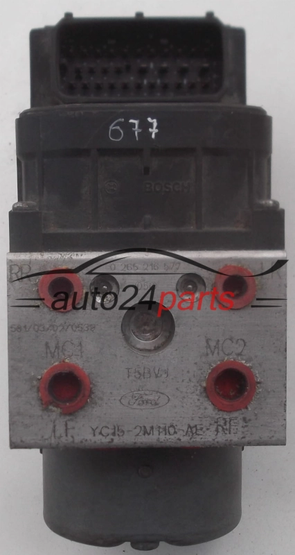 Pompa abs i sterownik FORD TRANSIT MONDEO 0265216577 YC152M110AE