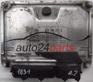 Sterownik silnika SEAT IBIZA CORDOBA 1.4 AKK 6K0906032Q BOSCH 0261206836 BENZIN S100 26SA0000 - 1831 1969 8618 12730 13724 13948 A17