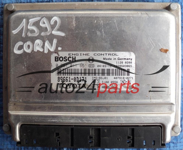 ECU CENTRALITA DE MOTOR TOYOTA YARIS 1.4 D-4D 89661-0D171 1ND-TV