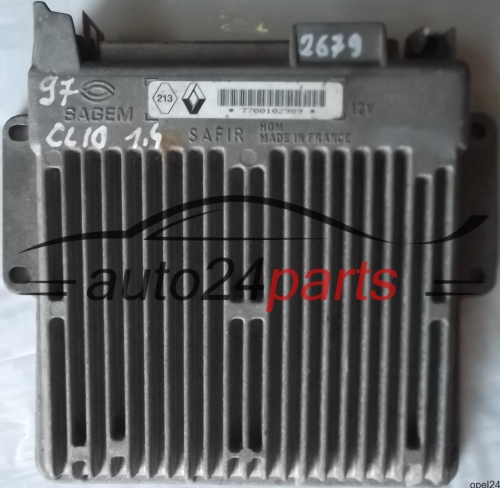 MOTORSTEUERGERÄT ECU STEUERGERÄT RENAULT CLIO 1.2 21623426-8 A, 21623426-8A, 7700102989 HOM7700867277, HOM 7700867277 