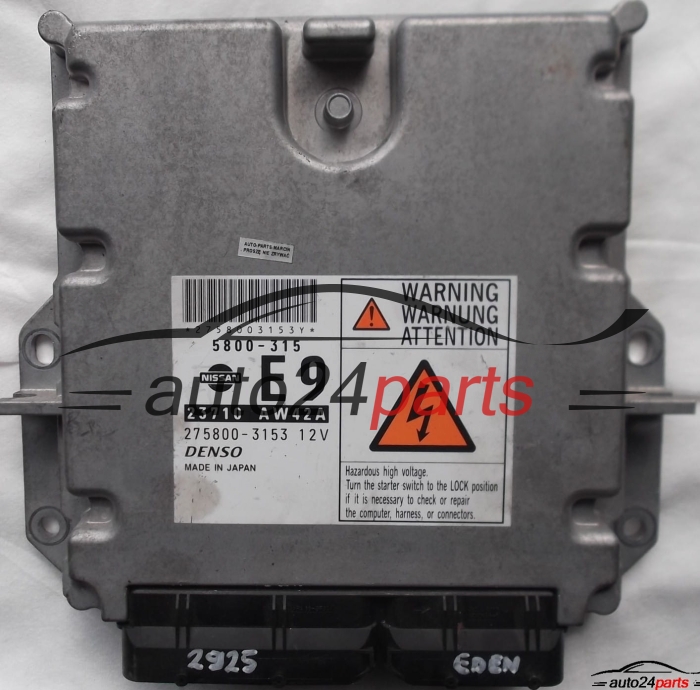 calculateur moteur pour nissan primera 2.2 dci