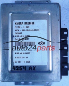 CENTRALITA ABS MERCEDES ATEGO 3X5398, AS 3001, ES 1080 - II 30223 KNORR BREMSE A0004463314, 0004463314, A 000 446 33 14/005