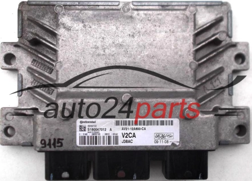 KOMPUTER STEROWNIK SILNIKA FORD FIESTA 1.25, S180047012 A, S180047012A, AV21-12A650-CA