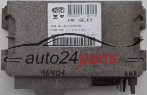 KOMPUTER STEROWNIK SILNIKA FIAT CINQUECENTO 500 1.1 MAGNETI MARELLI IAW 16F.ER, IAW16FER, 46475181, 61602.068.05, 6160206805 - 