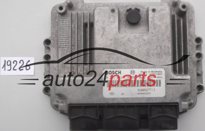KOMPUTER STEROWNIK SILNIKA RENAULT LAGUNA 1.9 DCI BOSCH 0 281 012 770, 0281012770, 8200527713, 8200631577, 1039S11647