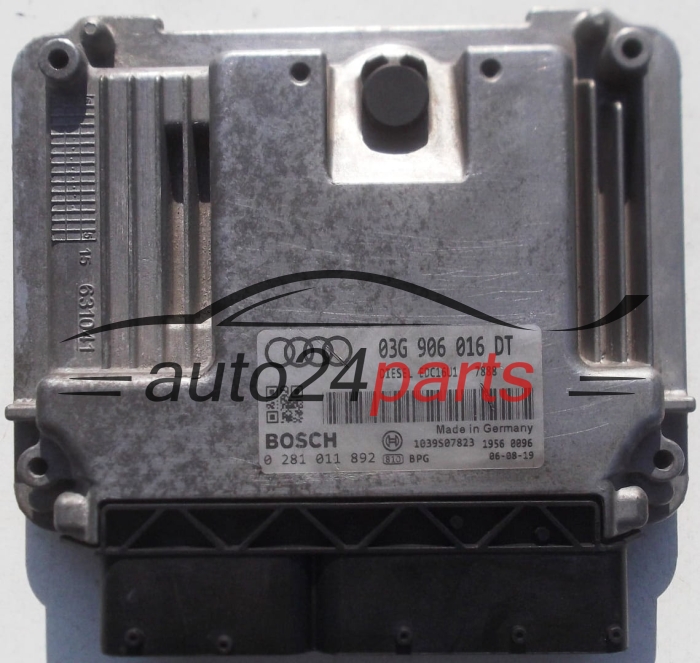 ECU CENTRALITA DE MOTOR AUDI A3 2.0 TDI BOSCH 0281011892