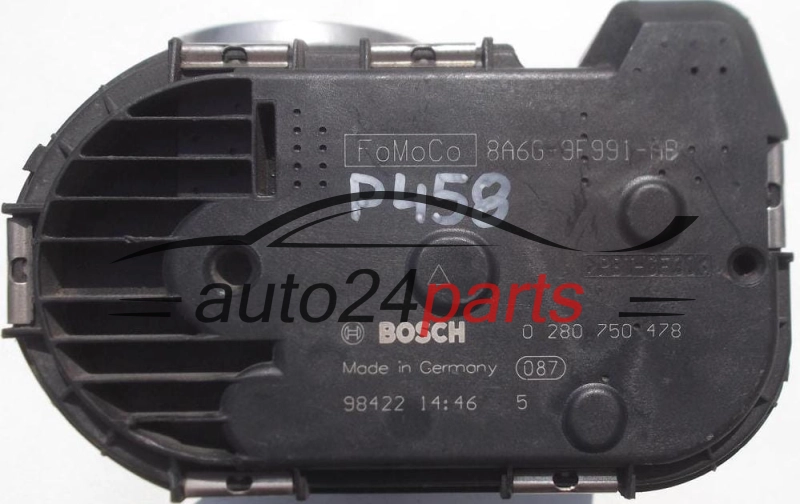 PRZEPUSTNICA POWIETRZA FORD FIESTA 1.4 TDCI BOSCH 0 280 750 478