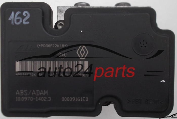 POMPE HYDRAULIQUE ET CALCULATEUR dABS RENAULT LAGUNA 8200 345 939 D, 8200345939D, P5CT2AAY6, ATE 10.0207-0093.4, 10020700934, 10.0970-1402.3