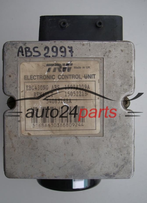 ABS PUMPE BLOCK HYDRAULIKPUMPE STEUERGERÄT RENAULT MASTER 8200951816, 15052213