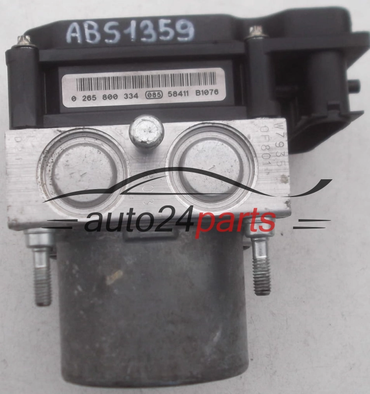 BOMBA HIDRAULICA Y CENTRALITA ABS NISSAN  BOSCH 0 265 231 317, 0265231317, 47660 AV712, 47660AV712, 0 265 800 334, 0265800334