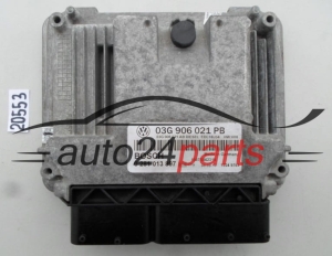 KOMPUTER STEROWNIK SILNIKA VW VOLKSWAGEN PASSAT 1.9 TDI BOSCH 0 281 013 897, 0281013897, 03G 906 021 PB, 03G906021PB - 