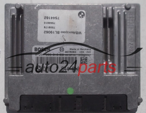MOTORSTEUERGERÄT ECU STEUERGERAT BMW E65 E66 645 BOSCH 0 261 209 010,  DME 7 544 610