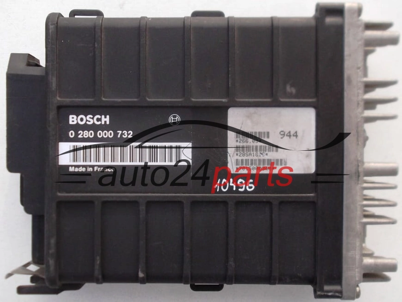 KOMPUTER STEROWNIK SILNIKA FIAT UNO PANDA 1.1, BOSCH 0 280 000 732, 0280000732 